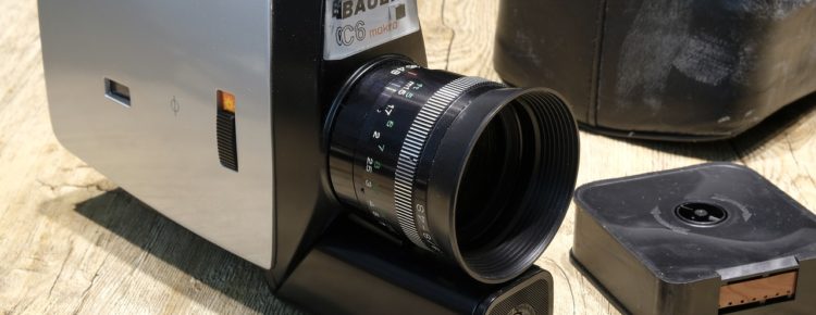 vecchia videocamera
